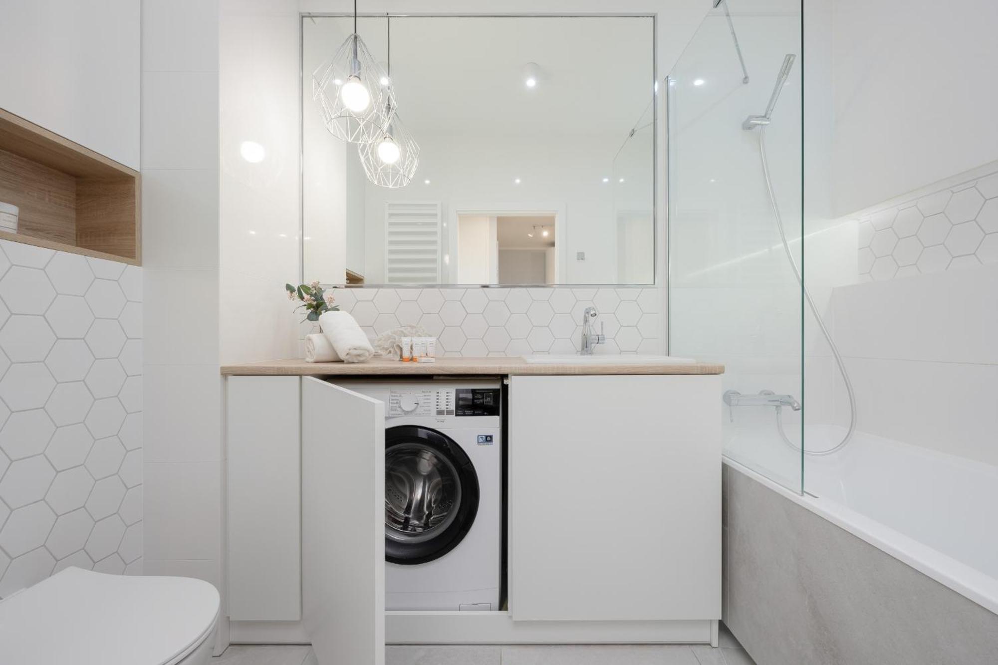 Zajezdnia Wrzeszcz Modern & Stylish Apartment Gym Gdansk By Noclegi Renters Bagian luar foto