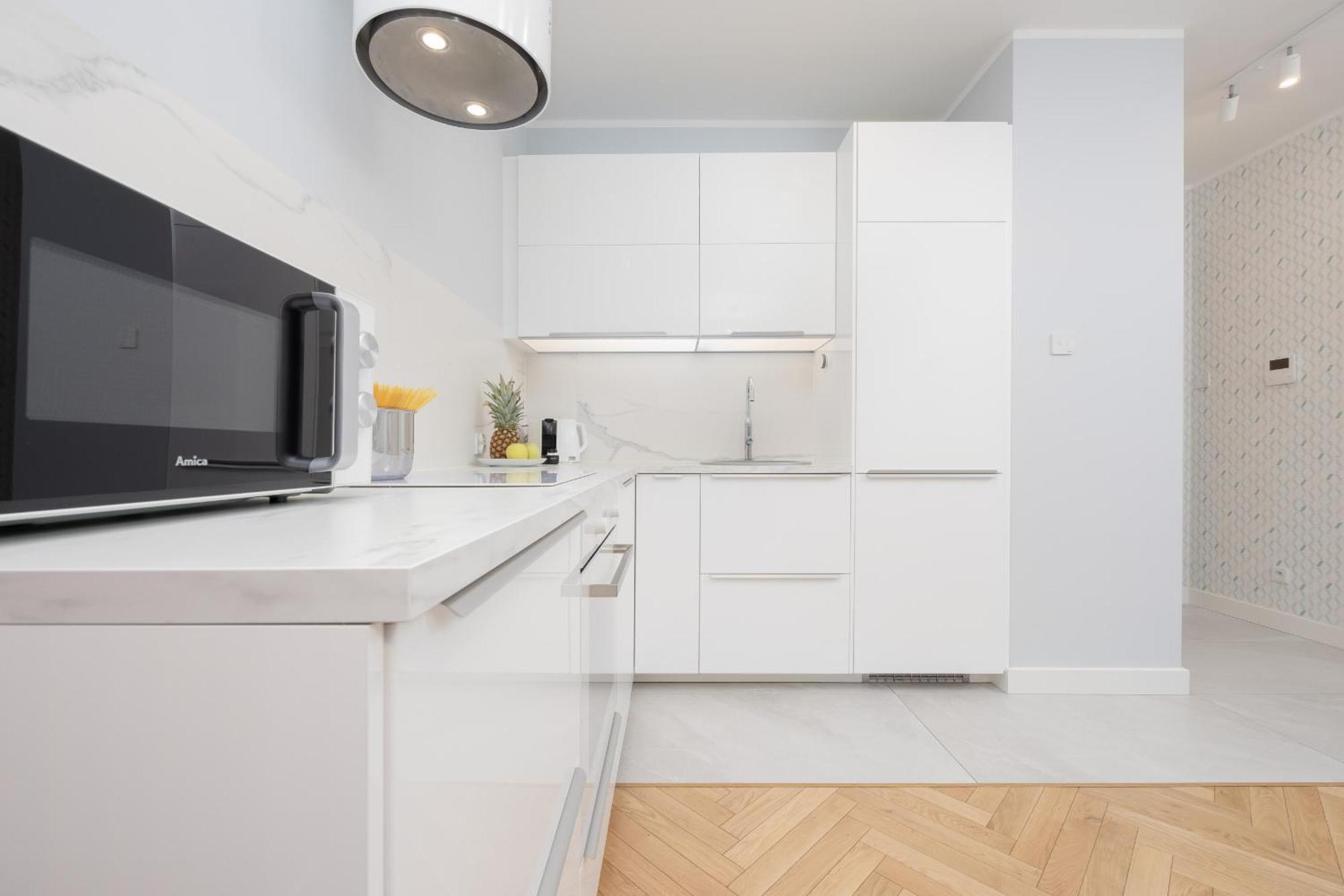 Zajezdnia Wrzeszcz Modern & Stylish Apartment Gym Gdansk By Noclegi Renters Bagian luar foto