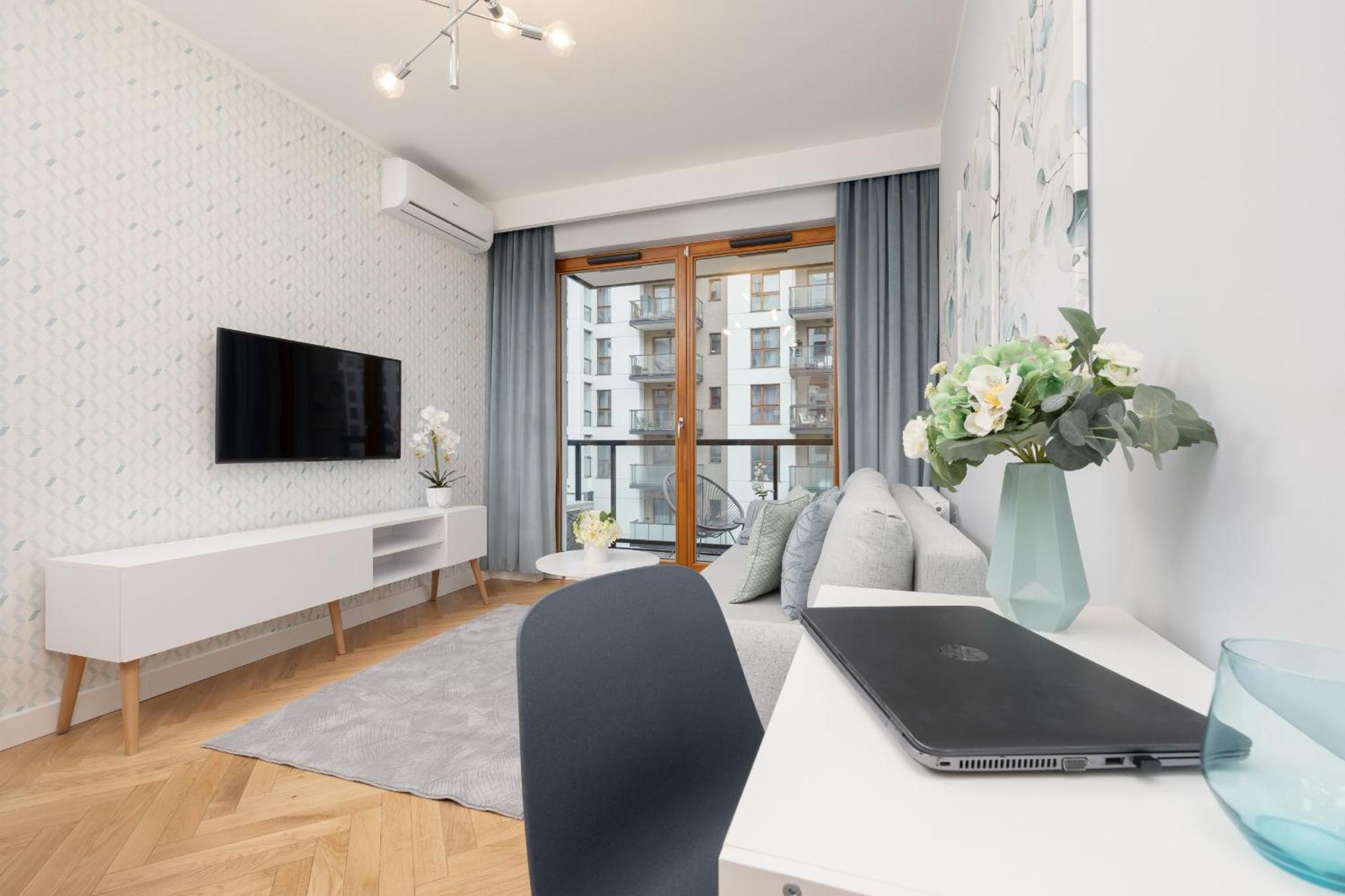 Zajezdnia Wrzeszcz Modern & Stylish Apartment Gym Gdansk By Noclegi Renters Bagian luar foto