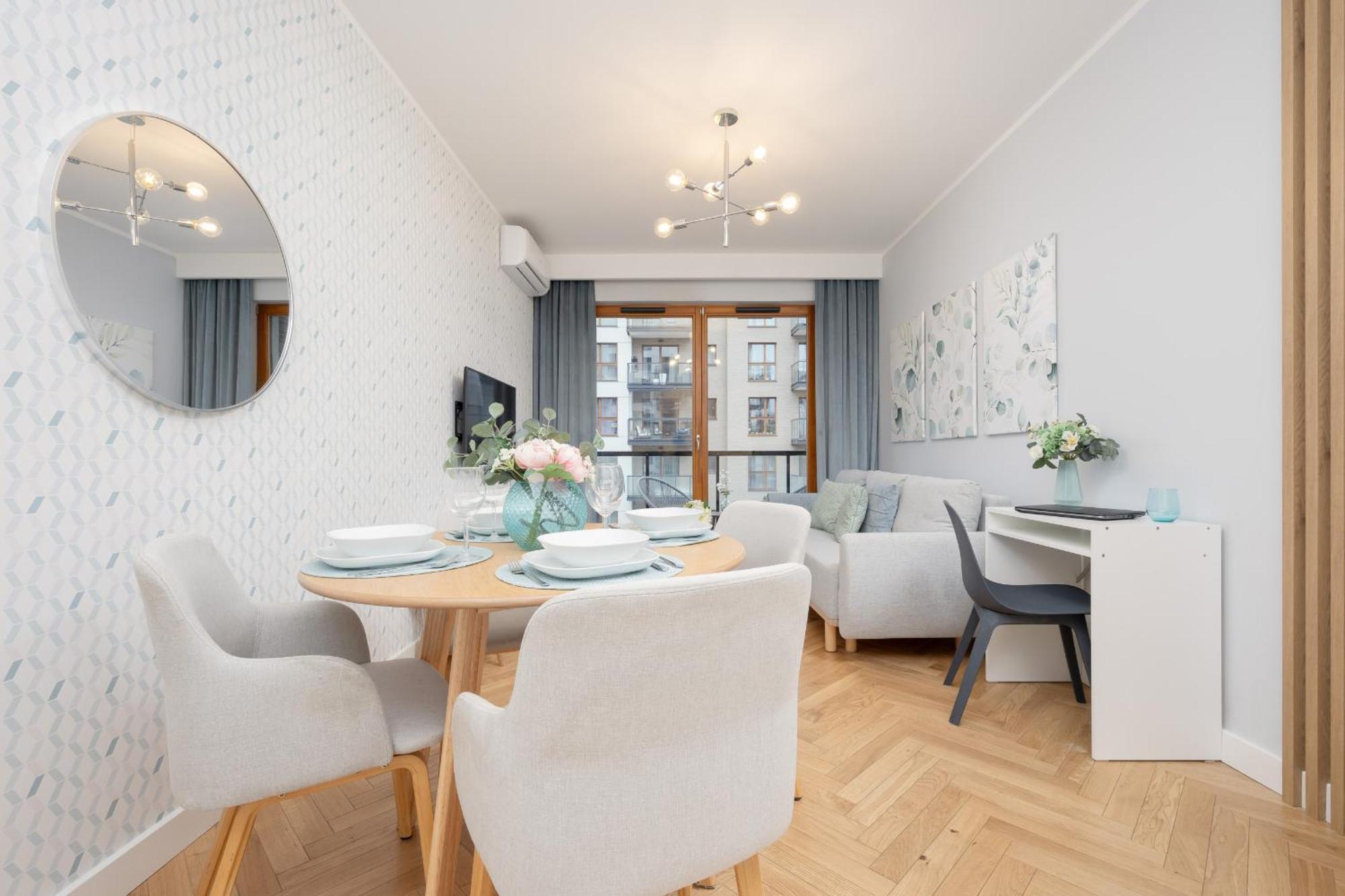 Zajezdnia Wrzeszcz Modern & Stylish Apartment Gym Gdansk By Noclegi Renters Bagian luar foto